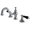 Kingston Brass KC7161PKL 8" Widespread Bathroom Faucet, Polished Chrome KC7161PKL - alternate 1